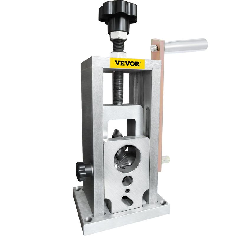 VEVOR Wire Stripping Machine, 0.06-1.57 Inches Drill Powered, Manual Copper Stripper W Heat Treated Steel Ultra Long Lasting Blade, Compact & Portable For Scrap Cable Peeling Recycling_voghion.com