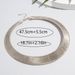 Tocona Vintage Overdreven Goud Zilverkleurige Chunky Choker Voor Vrouwen Gestreepte Kraagketting Met Verstelbare Ketting Sieraden_voghion.com