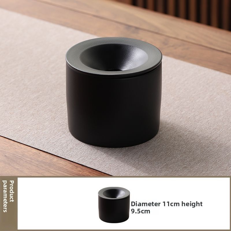 Fuyutang Large Creative Personality Ceramic Ashtray Home Chinese Style Living Room Office Pen Holder_voghion.com