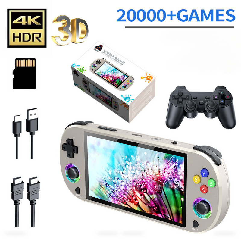 M22PRO handheld game console, high-definition PS1 for two players_voghion.com