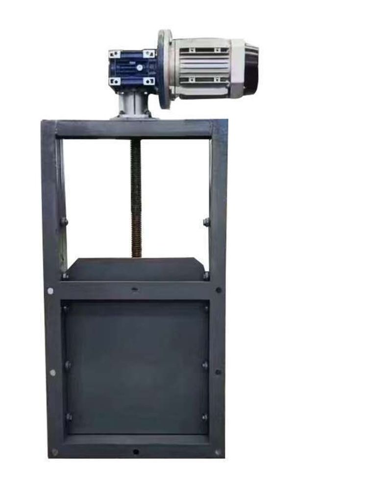 304 Electric Pneumatic Stainless Steel Gate Discharge Channel Manual Baffle Plug Valve Culvert_voghion.com