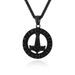 Collana in acciaio inossidabile con rune vichinghe nordiche retrò Martello di Thor Cultura della personalità Ciondolo con testo runico_voghion.com