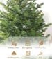 Christmas Decorations, European-style LED Two-color Lights Simulate Natural Fir Christmas Tree Ornaments_voghion.com