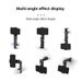 Cross-Border Travel Folding Portable Desktop 360 Rotating Multi-Function Clip Telescopic Mobile Phone Stand_voghion.com