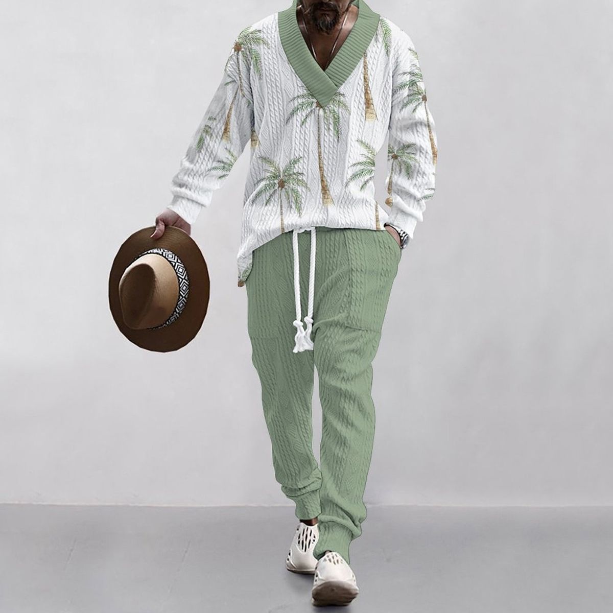 Pantaloni larghi da uomo 2024, nuovi, stampati in digitale 3D, a maniche lunghe, in taglia europea_voghion.com