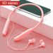 YD08 Bluetooth-kompatibel 5.0 trådlös hörlurar Halshängande stereokortsinsats Headset för sport_voghion.com