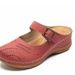 Women's stylish retro frosted women's slim breathable sandals_voghion.com
