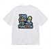Women's Fashion Classic Cool Message With Colorful Popsicle Print T-Shirt_voghion.com