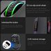 Souris de jeu sans fil E-YOOSO X-11 RGB USB 2.4G 4000 DPI 9 boutons programmable ergonomique pour ordinateur portable_voghion.com