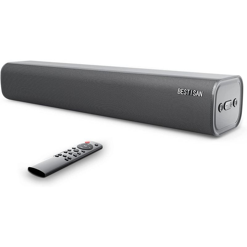 100W TV SoundBar Bluetooth HiFi Speaker 2.0 Channel Home Theater Sound System Sound Bar Built-in Subwoofer with Remote Control_voghion.com