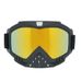 Motorcycle With Nose Guard Ski Off-road Helmet Windproof Downhill Harley Goggles_voghion.com