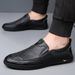 Regal Footwear Sandals 2024 Summer New Genuine Leather Casual Shoes Slip-On Men's Hollow Breathable Non-Slip Soft Sole Clogs_voghion.com