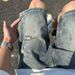 Men's Clothing Summer Thin Ripped Denim Shorts Men's Vibe Retro Loose Mid-length Pants Trendy Street All-match Shorts_voghion.com