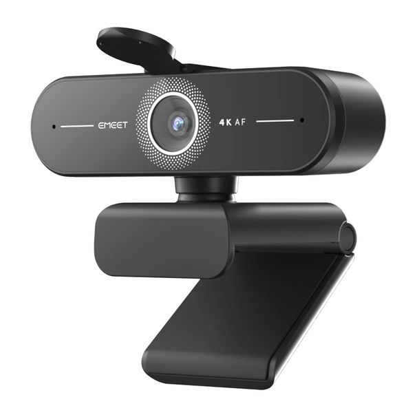 4K Webcam 1440P 2K Web 1080P EMEET C60E Autofocus USB Computer Camera For Live Streaming/ Video Call/ Conference_voghion.com