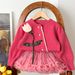 2025 New Children's Sweater Skirt Small Knitted Korean Style Trendy Two Piece Suit Girl Baby Autumn And Winter New_voghion.com