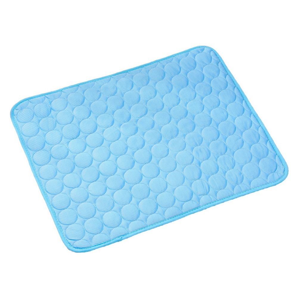 Tapis de refroidissement pour chien, confortable, respirant, résistant aux morsures, antidérapant, dissipation rapide de la chaleur, doux, pour dormir dans la chambre_voghion.com