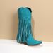 Women's Shoes tassel boots retro western cowboy boots 34 43 size retro women's shoes can be sent on behalf of_voghion.com