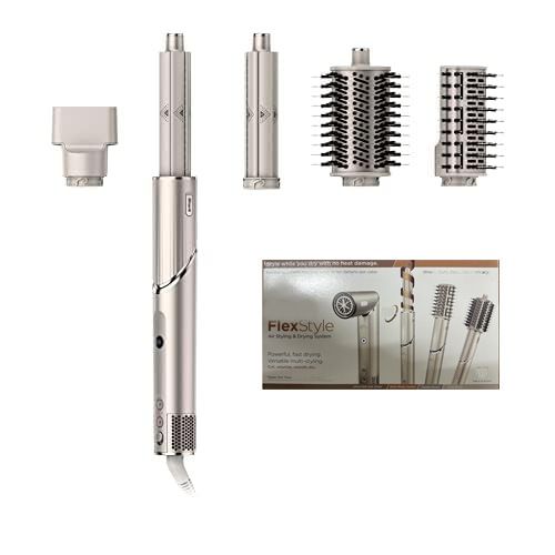 Shark Same Style Multi-Function HD430 Flexstyle Curling Iron 90-Degree Rotating Hair Dryer_voghion.com