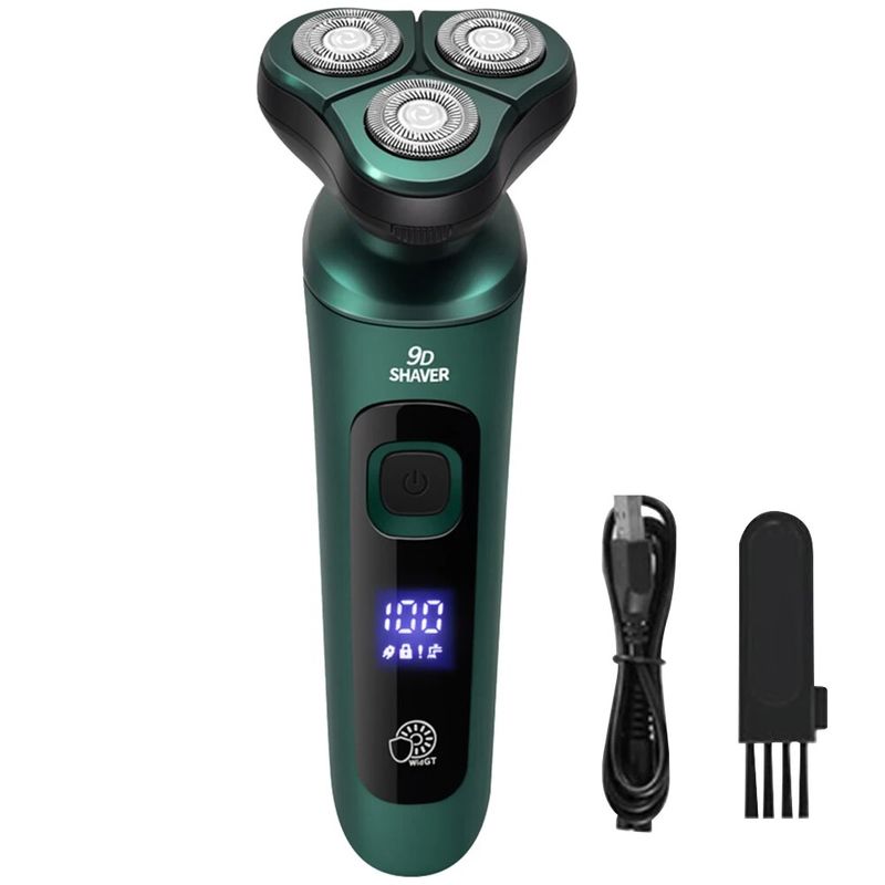 Mannen Elektrisch Reisscheerapparaat USB Opladen Smart Razor Waterdicht Pijnloos Draadloze Trimmer Scheren Gezicht Baard Scheermes Auto Thuis Scheermes_voghion.com