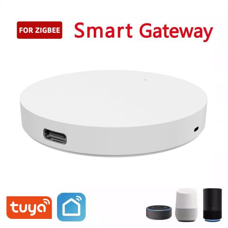 Tuya Gateway Wireless BLE-Mesh Hub Home Bridge Smart Life App Remote Control Work with Alexa Alice_voghion.com