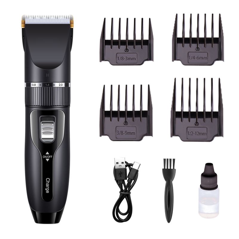 Tondeuse à cheveux rechargeable, outil divin d'auto-rasage, rasoir électrique pour usage domestique_voghion.com