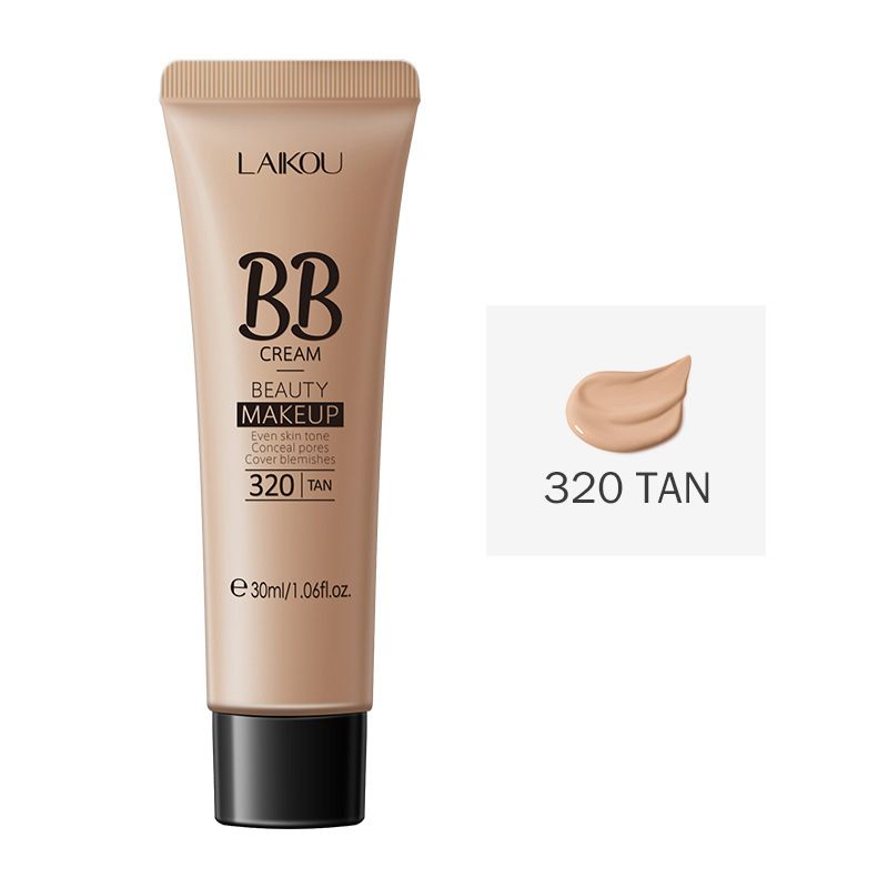 La BB cream copre completamente la base del viso, il trucco base liquido, il correttore viso sbiancante waterproof e duraturo_voghion.com