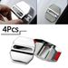 4 stk. dekorative ripesikre dørlås metallbeskyttelsesdeksler bileksteriør tilbehør til Benz_voghion.com