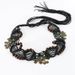 Boheemse geweven brede riem voor dames, rokaccessoire, etnische stijl wax touw kwastje decoratieve tailleketting accessoire_voghion.com