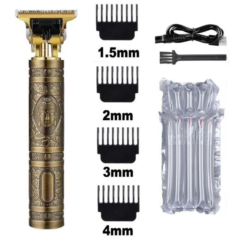 T9 Hair Clipper Professional Electric Hair Trimmer For Men 0mm Barber Hair Cutting Machine Cordless Beard Shaver_voghion.com