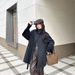 Double-Faced Wool Coat – Oversized Belted Trench (Camel/Grey/Black/White) | Korean Relaxed Fit With Waist Tie_voghion.com