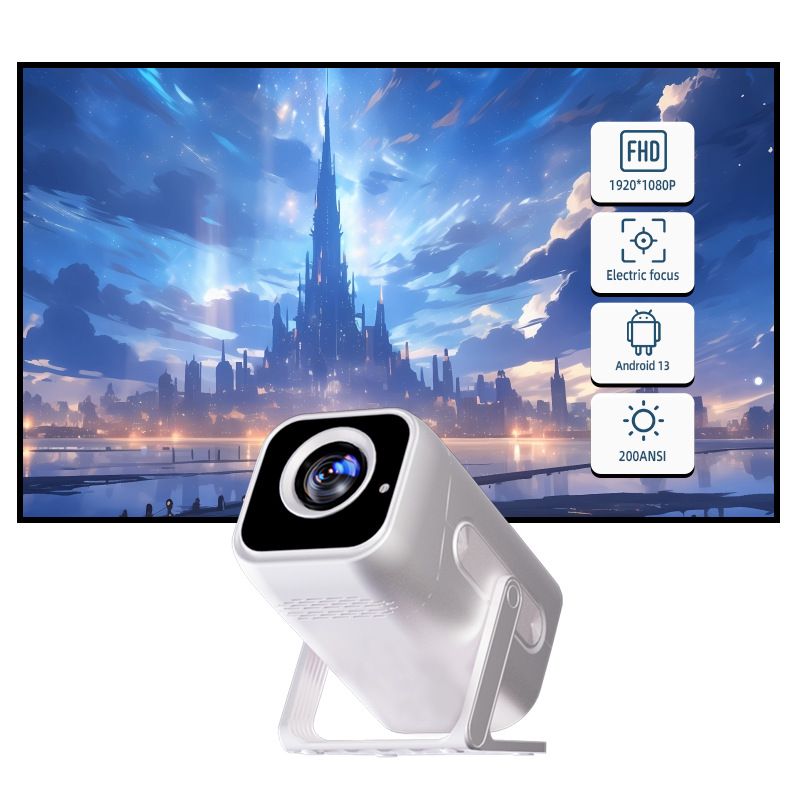 Neu Private XH269 1080P HD 4K Projektor Android Wireless Smart Modell_voghion.com