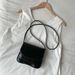 Niche High-End Fashion Single Shoulder Crossbody Korean Summer New Commuter Flip Cover Simple Small Square Bag_voghion.com