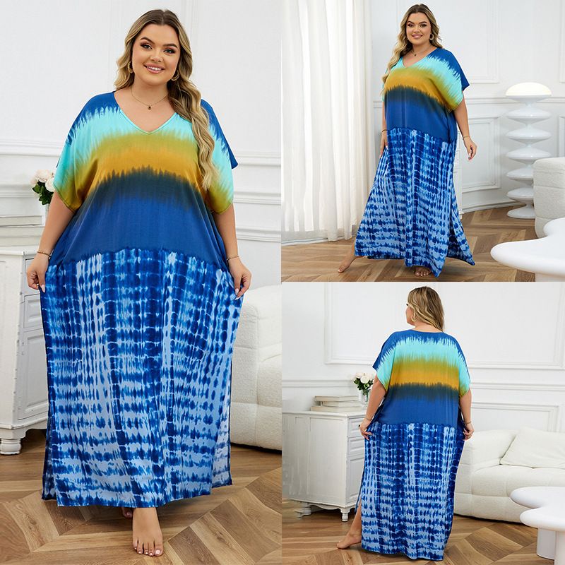 Women's Floral Summer Dress With Adjustable Straps, Comfortable Polyester Fabric, Casual & Vacation Wear_voghion.com