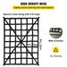 VEVOR Cargo Net, 4.2' X 5.5' Cargo Net For Pickup Truck Bed, Heavy Duty Cargo Nets With Cam Buckles & S-Hooks & Cross Strap, Truck Bed Cargo Net For Trailer SUV Roof Rack (50" X 66")_voghion.com