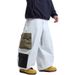 Wasserdichte Unisex-Schneehose mit mehreren Taschen – Winddichte, atmungsaktive Skihose mit weitem Bein für Damen und Herren_voghion.com