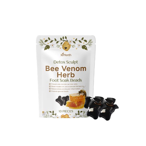 Fußbadperlen mit Bienengift wärmen und befeuchten den Körper, straffen die Haut und formen den Körper. Tägliche Pflege mit Fußbadperlen_voghion.com