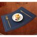 Style Household Leather Hotel Restaurant Fan-shaped Western Placemats Chinese Oil-proof Heat-resistant Table Mats_voghion.com