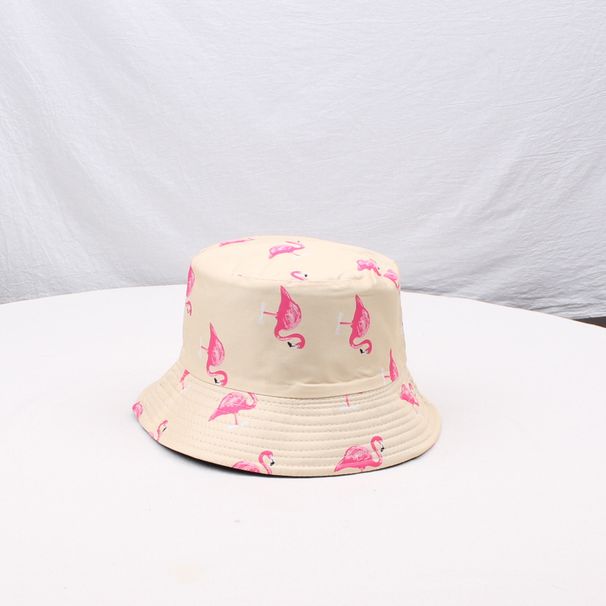 Doppelseitiger Sonnenhut mit Tiermuster, doppelseitiger Fischerhut, koreanische Version, modisch, vielseitig, mit Beckendruck_voghion.com