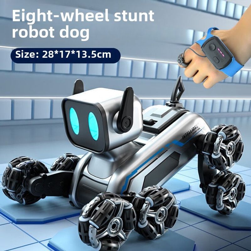 Vaikiškas gestų indukcinis nuotolinio valdymo robotas šuo_voghion.com