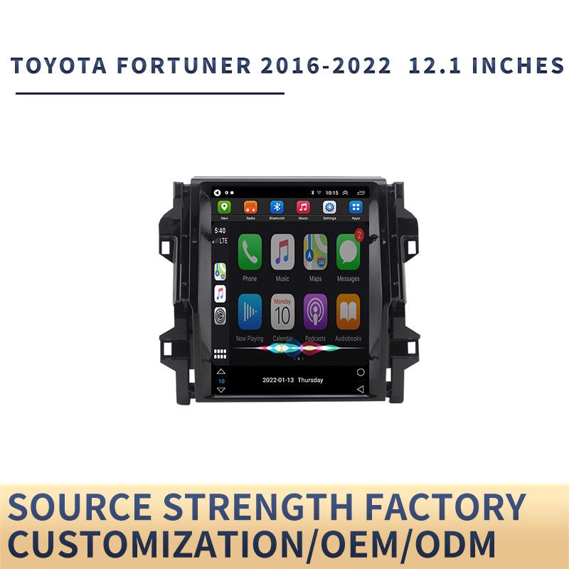 Convient pour Toyota Fortuner écran vertical navigation nouveau coureur Android grand écran voiture machine intégrée_voghion.com