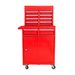 Rolling Tool Chest, 5-Drawer Tool Box Organizer W/Lockable Wheels & Sliding Drawers & Detachable Top & Adjustable Shelf, Tool Storage Cabinet For Garage Workshop(RED)_voghion.com