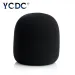 YCDC 2 pièces noir 1.4 "/3.5cm Microphone de scène portable pare-brise mousse micro couverture karaoké DJ doux éponge capuchon de haute qualité_voghion.com
