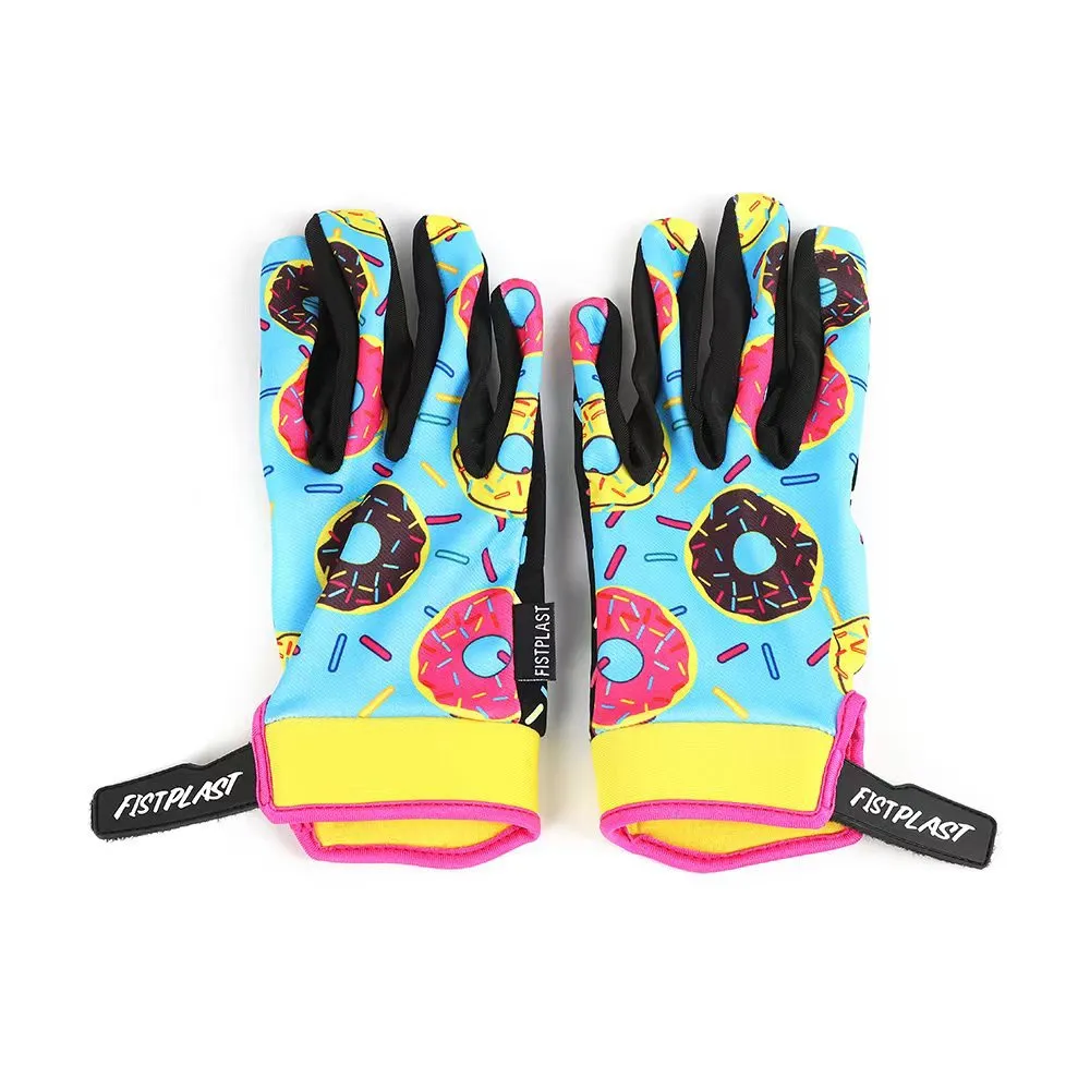 FISTPLAST Mountain Bike Wear Resistant Rainbow Touchscreen Off Road Motorcycle Riding Gloves_voghion.com
