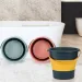 5/10/17L Portable Folding Bucket Multifunctional Thickened Silicone Bucket For Car Washing And Fishing Camping Folding Bucket_voghion.com