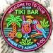 Cartello circolare in alluminio Tiki Bar 8x8 pollici, resistente ai raggi UV e ai graffi, facile da appendere, decorazione per interni ed esterni, decorazioni per la casa, giardino, matrimonio_voghion.com