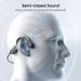 2024 Cuffie wireless Bluetooth 5.0 Cuffie a conduzione ossea Cuffie con archetto da collo aperte Auricolari non in-ear Stereo HD_voghion.com