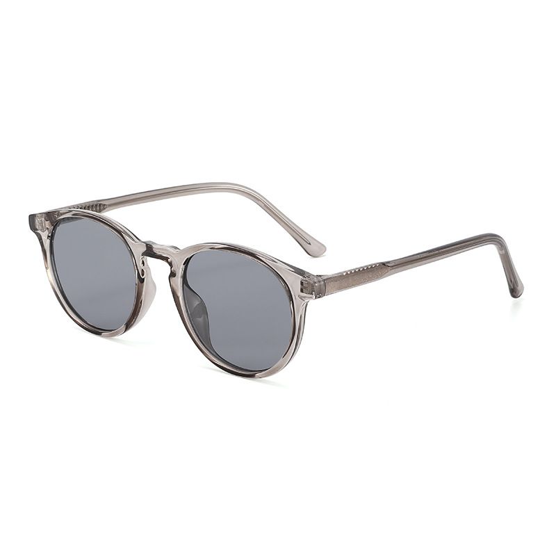 New Small Frame Single Beam Sunglasses Trendy Fashion Sunglasses Plain Rice Nail Glasses T1365 Ferrule_voghion.com