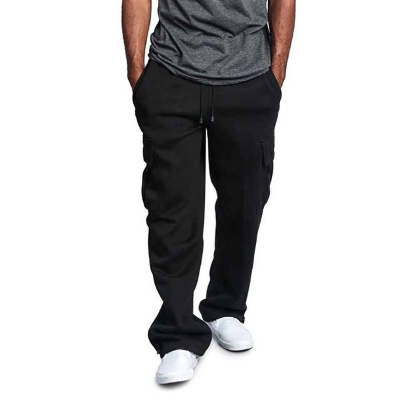 Männerkleeder nei Männeroveralls mat ville Pocketen, Männerhygienehosen, Casual elastesch Hosen_voghion.com