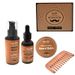 Set with Tea Tree Nourishing Wash Water Oil Cream Gift Box Beard Kit_voghion.com