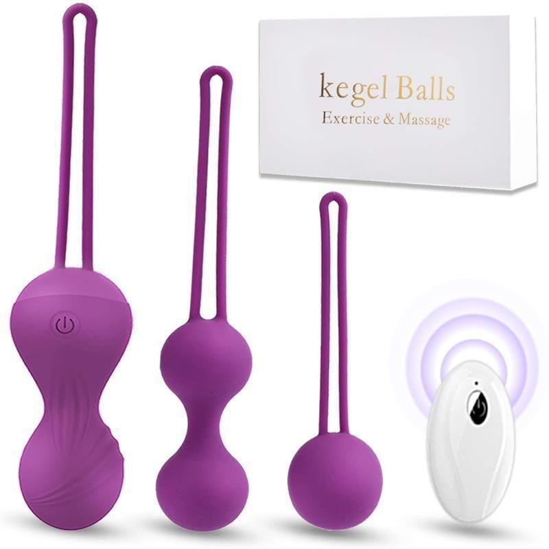 Manubrio per esercizi femminile ricaricabile tramite USB, telecomando wireless a 10 frequenze, vibratore Smart Ball, set di prodotti per adulti_voghion.com